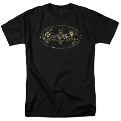 Batman - Mens Paisley Bat T-Shirt