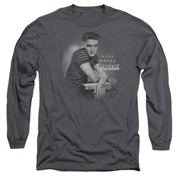 Elvis Presley - Mens Trouble Longsleeve T-Shirt