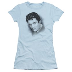 Elvis - Dreamy Juniors T-Shirt In Light Blue