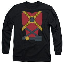 Justice League, The - Mens Red Robin Longsleeve T-Shirt