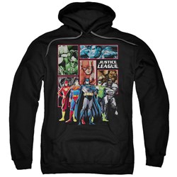 Justice League, The - Mens New Jla Panels Hoodie