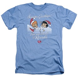I Love Lucy - Mens Animated Christmas T-Shirt
