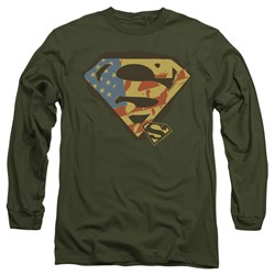 Superman - Mens Not Afraid Longsleeve T-Shirt