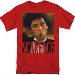 Scarface - Mens Smoking Cigar T-Shirt