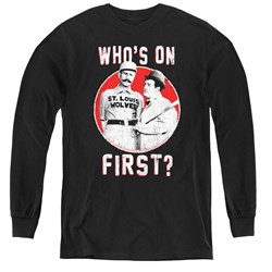 Abbott & Costello - Youth First Long Sleeve T-Shirt