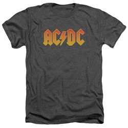 AC/DC - Mens Logo Heather T-Shirt