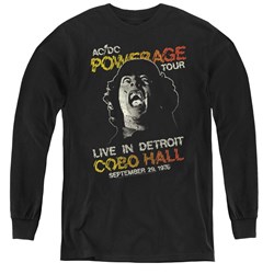 Ac/Dc - Youth Powerage Tour Long Sleeve T-Shirt