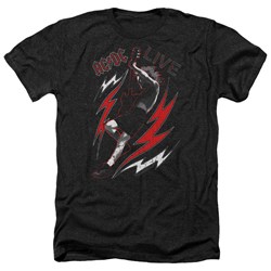 Acdc - Mens Live Heather T-Shirt