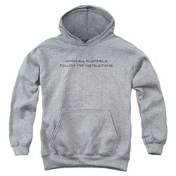 Trevco - Youth Follow The Instructions Pullover Hoodie