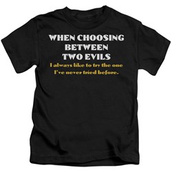 Trevco - Youth Two Evils T-Shirt