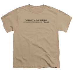 Trevco - Youth Realize Im God T-Shirt