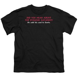 Trevco - Youth Dyslexic Santanist T-Shirt