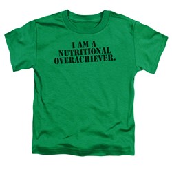 Trevco - Toddlers Nutritional Overachiever T-Shirt