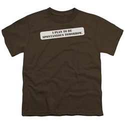 Trevco - Youth Plan To Be Spontaneous T-Shirt