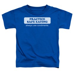 Trevco - Toddlers Safe Eating T-Shirt