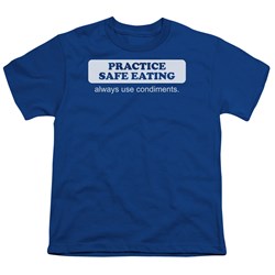 Trevco - Youth Safe Eating T-Shirt