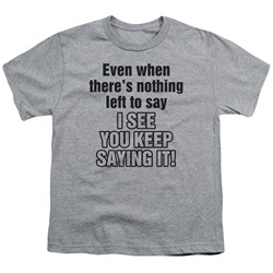 Trevco - Youth Nothing Left To Say T-Shirt