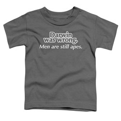 Trevco - Toddlers Darwin Was Wrong T-Shirt