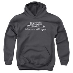 Trevco - Youth Darwin Was Wrong Pullover Hoodie