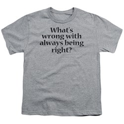 Trevco - Youth Whats Wrong T-Shirt