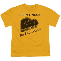 Trevco - Youth No Educashun T-Shirt