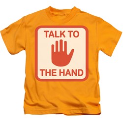 Trevco - Youth Talk To The Hand T-Shirt