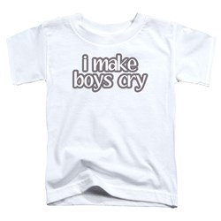 Trevco - Toddlers I Make Boys Cry T-Shirt