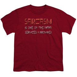 Trevco - Youth Sarcasm Is A Service T-Shirt
