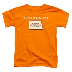 Trevco - Toddlers North Dakota T-Shirt