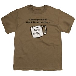 Trevco - Youth Like Women Like Coffee T-Shirt