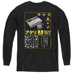Atari - Youth Kanji Squares Long Sleeve T-Shirt