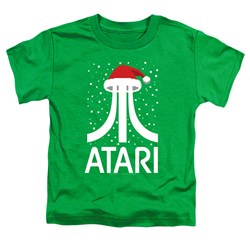 Atari - Toddlers Pixel Santa Hat T-Shirt