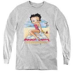 Betty Boop - Youth Beach Betty Long Sleeve T-Shirt