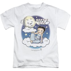 Betty Boop - Betty Bye Little Boys T-Shirt In White