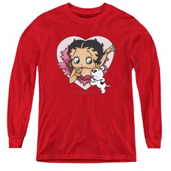 Betty Boop - Youth I Love Betty Long Sleeve T-Shirt