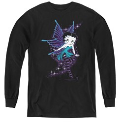 Betty Boop - Youth Sparkle Fairy Long Sleeve T-Shirt