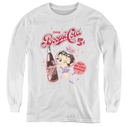 Betty Boop - Youth Boopsi Cola Long Sleeve T-Shirt