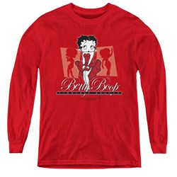 Betty Boop - Youth Timeless Beauty Long Sleeve T-Shirt