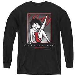Betty Boop - Youth Captivating Long Sleeve T-Shirt
