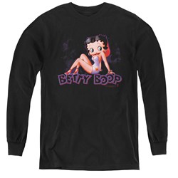 Betty Boop - Youth Glowing Long Sleeve T-Shirt