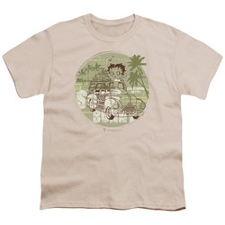 Betty Boop - California Big Boys T-Shirt In Cream