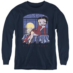 Betty Boop - Youth Moonlight Long Sleeve T-Shirt