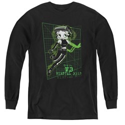 Betty Boop - Youth Virtual Boop Long Sleeve T-Shirt