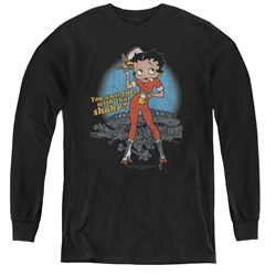 Betty Boop - Youth Fries With That Long Sleeve T-Shirt