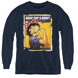 Betty Boop - Youth Power Long Sleeve T-Shirt