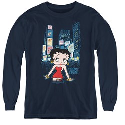 Betty Boop - Youth Square Long Sleeve T-Shirt