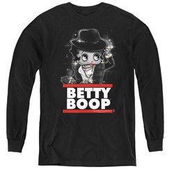 Betty Boop - Youth Bling Bling Boop Long Sleeve T-Shirt