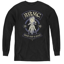 Betty Boop - Youth B.B.M.C. Long Sleeve T-Shirt