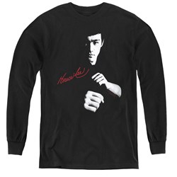 Bruce Lee - Youth The Dragon Awaits Long Sleeve T-Shirt