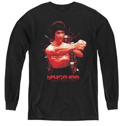 Bruce Lee - Youth The Shattering Fist Long Sleeve T-Shirt